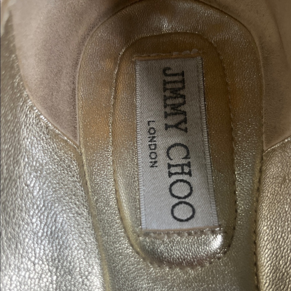 Jimmy Choo Python Leather Round Toe - image 2